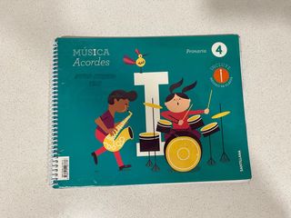 MUSICA ACORDES 4 PRIMARIA - MUY BUEN ESTADO