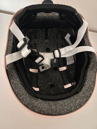 Casco bici niño Btwin Teen 520 XS rosa