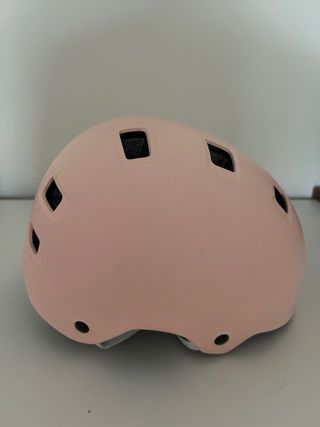 Casco bici niño Btwin Teen 520 XS rosa