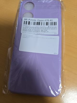 Custodie Oppo A78 4G - Viola