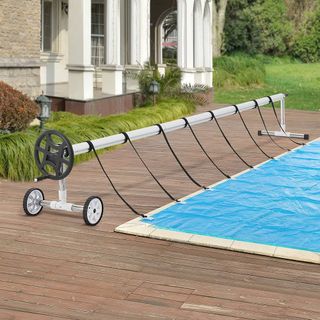 Enrollador lona piscina 8m - Metal