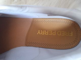 Zapatillas Fred Perry blancas, talla 41