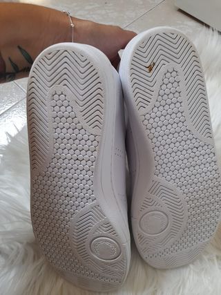 Zapatillas Fred Perry blancas, talla 41