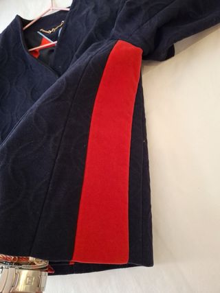 Chaqueta El Ganso azul-roja