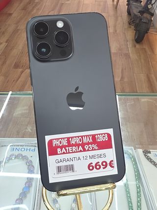 iPhone 14 Pro Max 128GB - 93% Batería