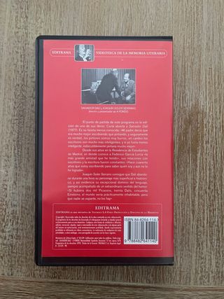 Salvador Dalí  A Fondo VHS Joaquin Soler Serrano