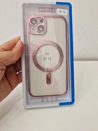 Funda iPhone 13 DAM Rosa Gold carcasa 