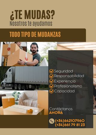 Todo tipo de mudanzas o transportes