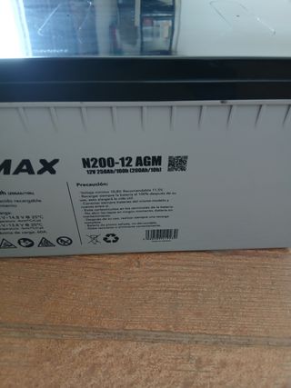 Batería solar 12V