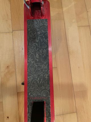 Patinete Tijuana rojo plegable