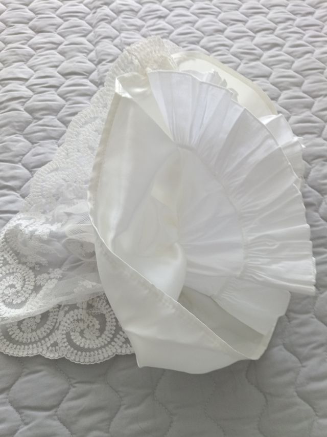 Vestido bautizo bebé niña