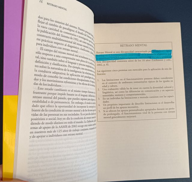Retraso mental: Definición, clasificación y sis...