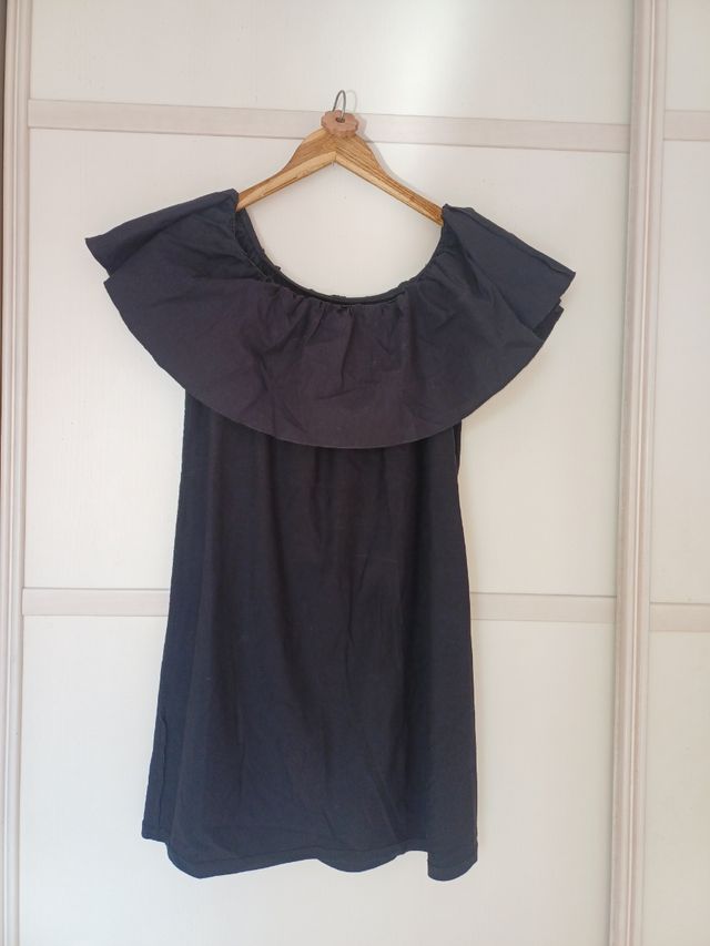 Vestido Pull&Bear negro -