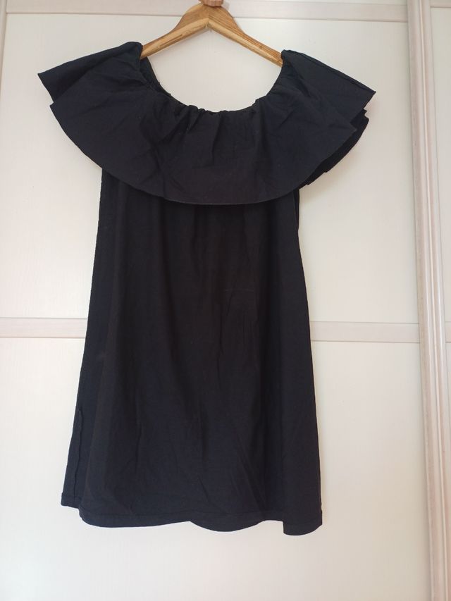 Vestido Pull&Bear negro -
