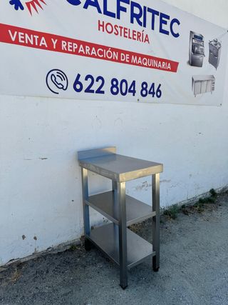 Mesa auxiliar inox