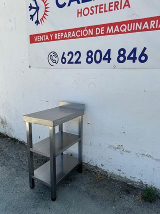 Mesa auxiliar inox