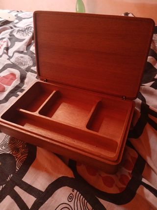 Scatola legno portagioie vintage