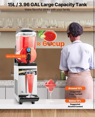 Máquina granizadora 15L
