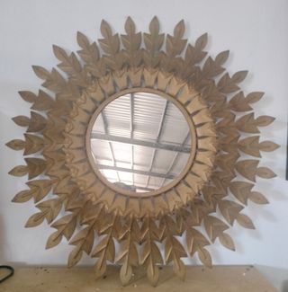 Espejo dorado vintage