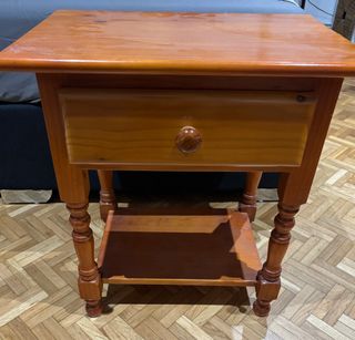 Mesa madera rústica antigua