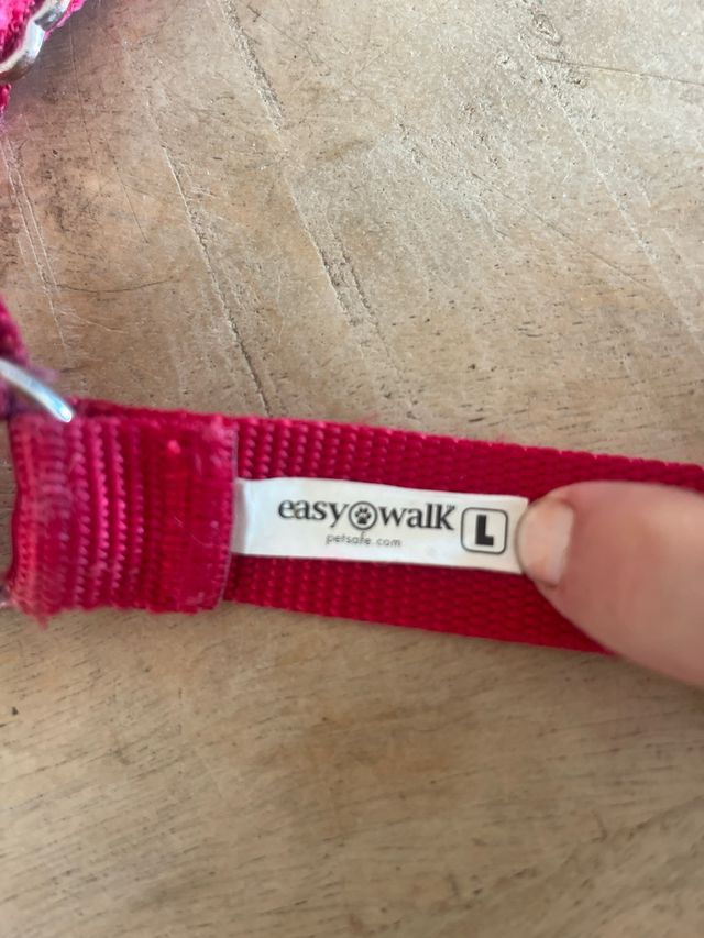 Arnés EasyWalk Rojo para Perros