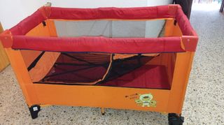 Cuna viaje bebe plegable con mosquitera