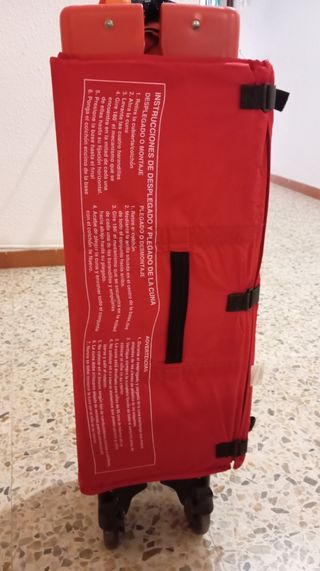Cuna viaje bebe plegable con mosquitera
