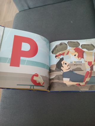 Las letras con los superhéroes Marvel (Aprendo ...