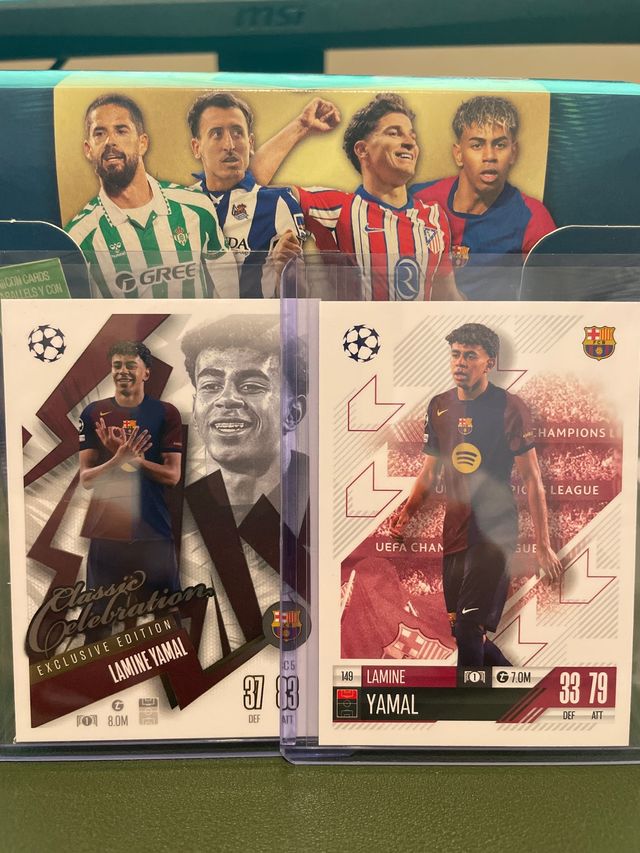 Lamine Yamal match attax 