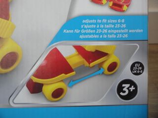 CUATRO PATINES TALLA 23-26
