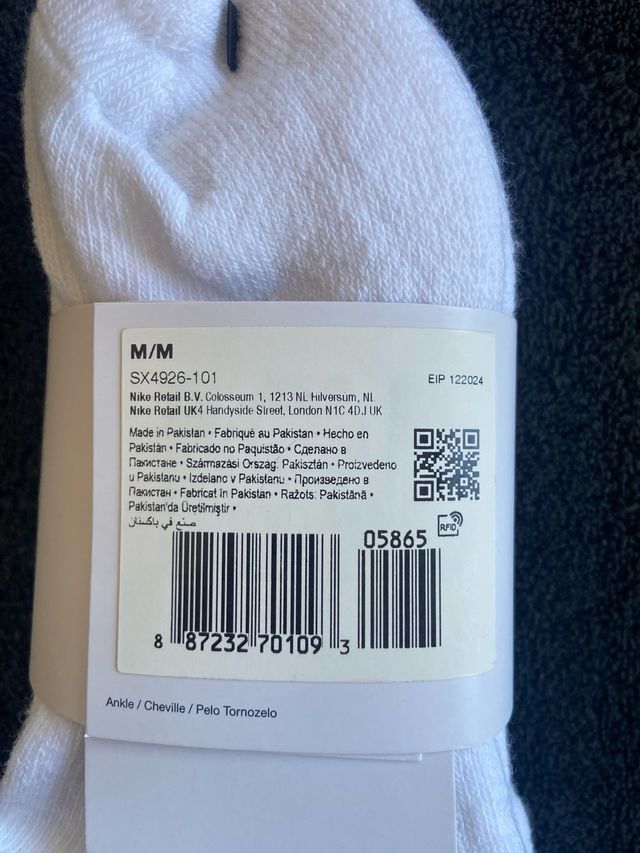 Calzini Nike bianchi donna