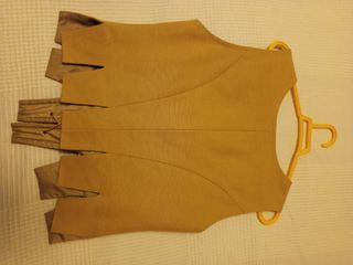 Corpiño alicantina de color mostaza talla M