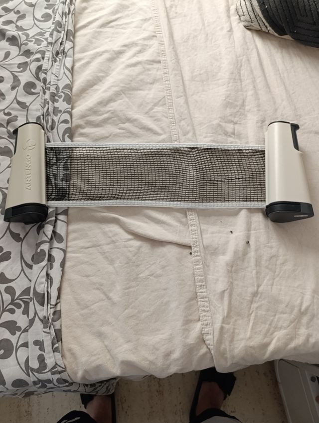 Red Portátil mesa de Pin Pong.