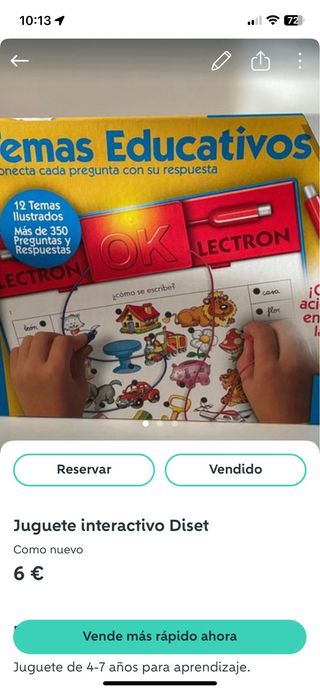 Juego Educativo Electrón Disset