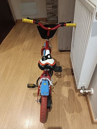 Bicicleta niño 14" roja