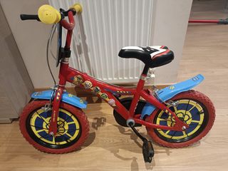 Bicicleta niño 14" roja