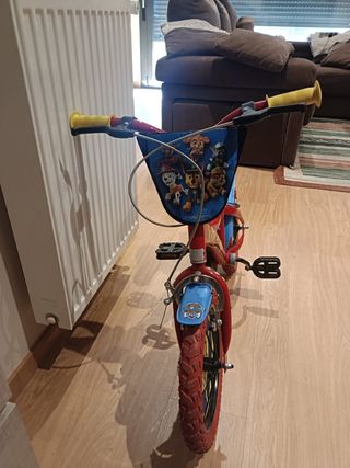 Bicicleta niño 14" roja