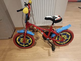 Bicicleta niño 14" roja