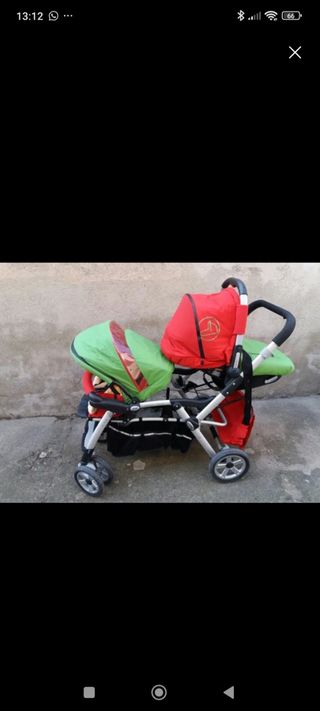 Cotxet doble  Jane Twin Two + 2 maxicosis