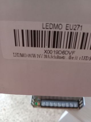 Fuente alimentación Ledmo 480w 24v