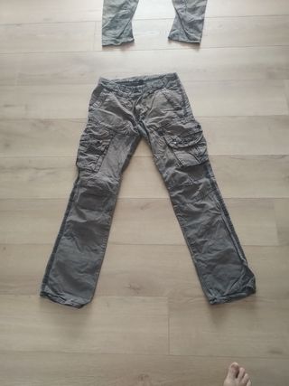 Polo Lonsdale & lote Pantalones militares 