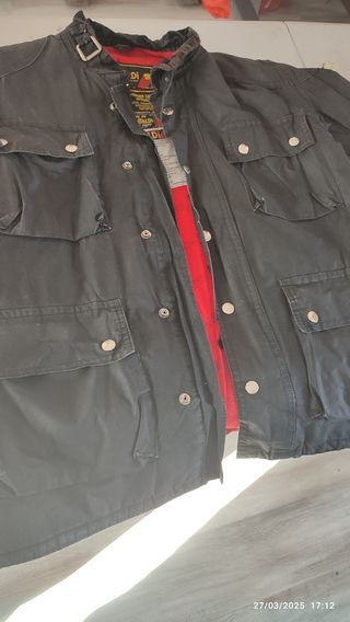 Barbour y pantalón moto Garibaldi