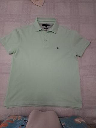 Polo Tommy Hilfiger verde original