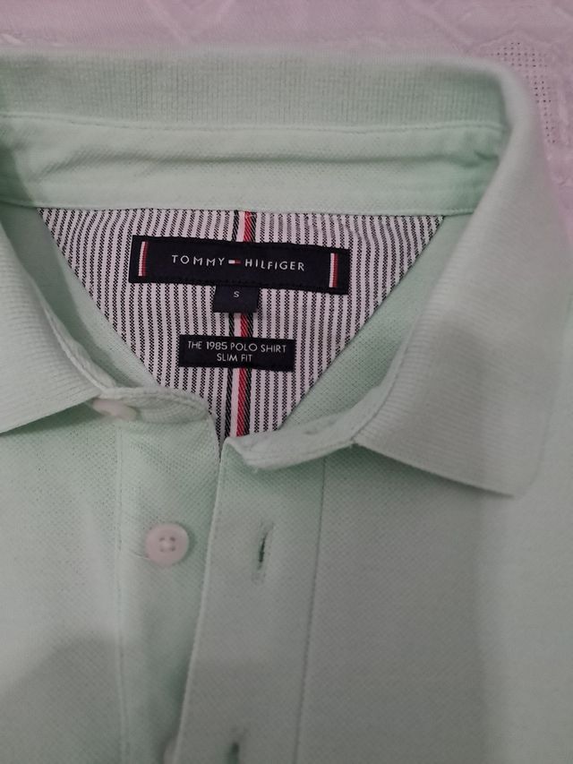 Polo Tommy Hilfiger verde original