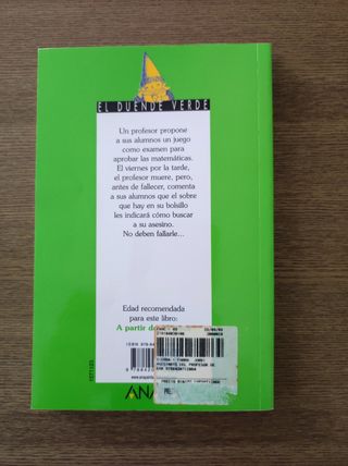 El asesinato del profesor de matemáticas.