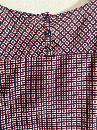 Blusa Tommy Hilfiger M - Rojo & Azul