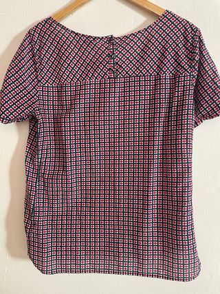 Blusa Tommy Hilfiger M - Rojo & Azul