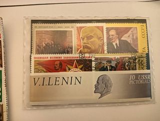 Sellos antiguos URSS y Bulgaria