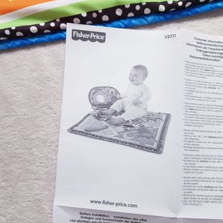 Gimnasio alfombra musical bebé Fisher Price