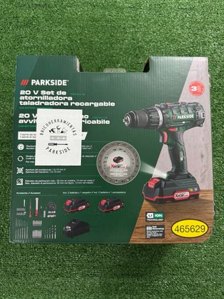 Taladro atornillador Parkside 20V